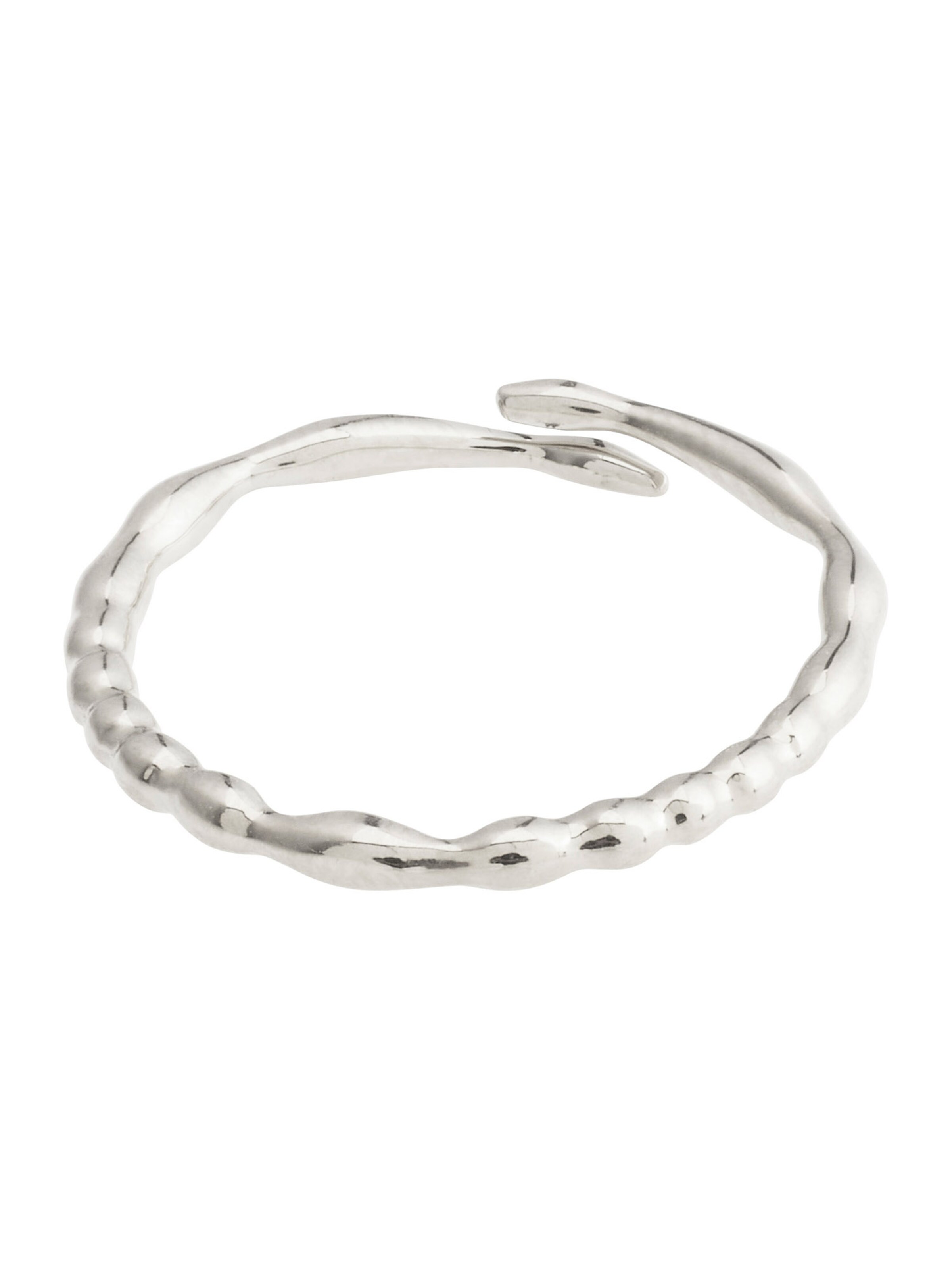 Pilgrim Prsteň 'Lulu' - Strieborná: predná strana