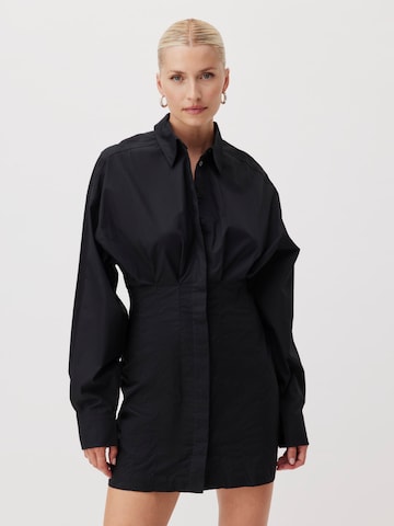 Robe-chemise 'Aylin' LeGer by Lena Gercke en noir : devant