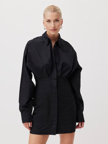 LeGer by Lena Gercke Shirt Dress 'Aylin' in Black: front