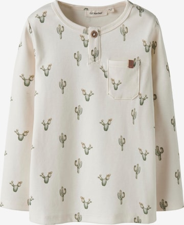 T-Shirt Lil'Atelier en blanc : devant