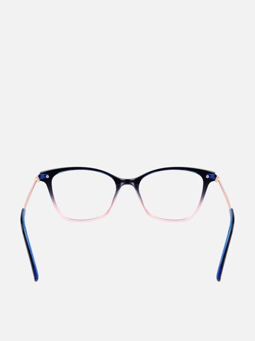 DKNY Sunglasses 'Dkny DK7010 Crystal navy/peach gradient 53/17/135 WOMAN Eyewear Frame' in Blue