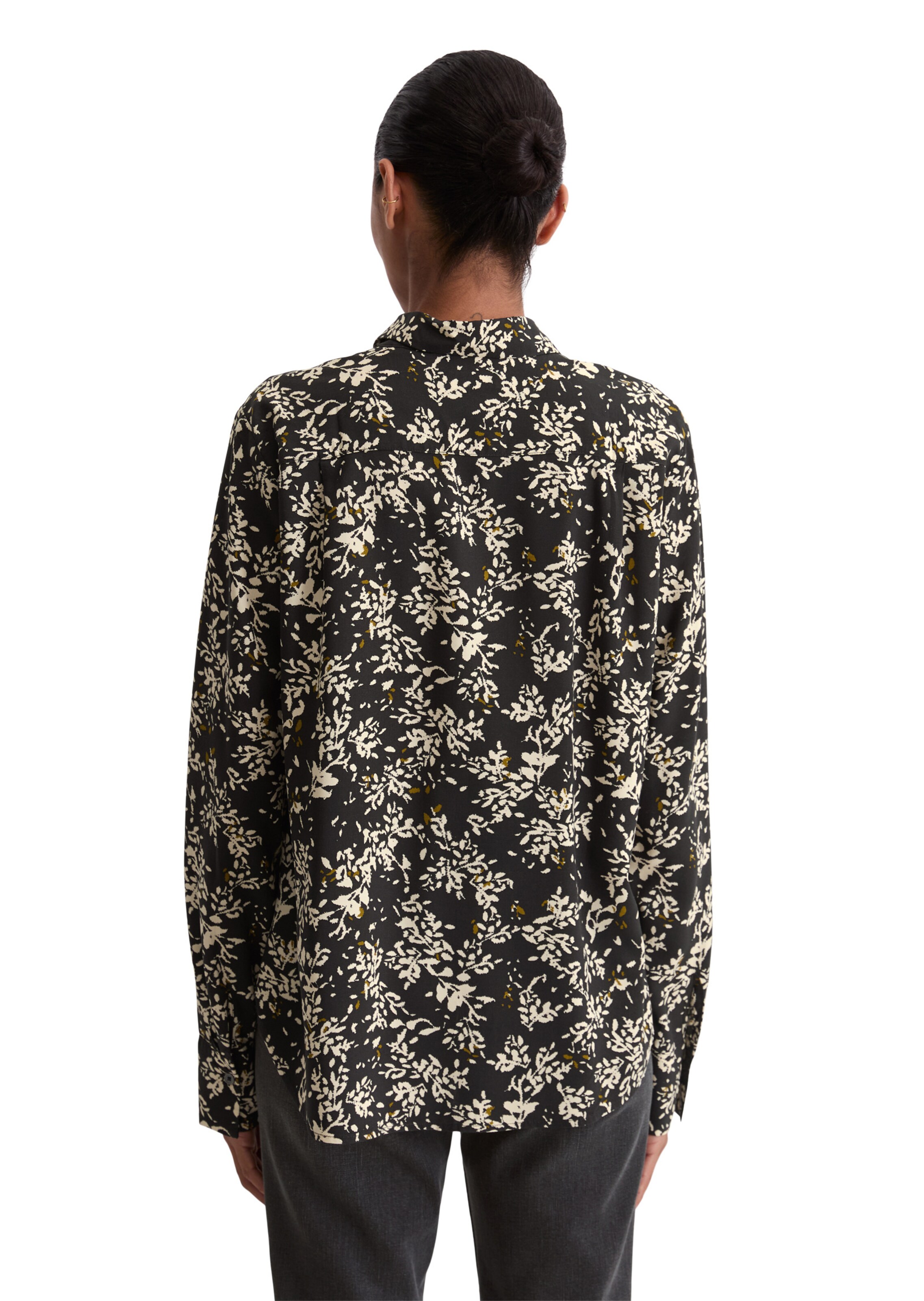 Marc O'Polo Bluse in Schwarz