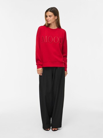 VILA - Sudadera 'VIReflect Mood' en rojo