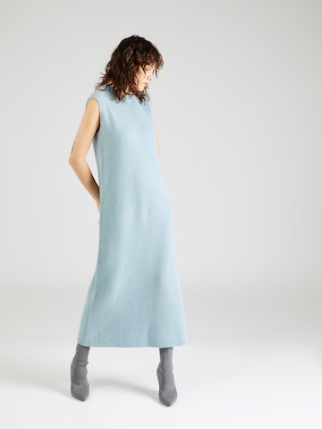 DRYKORN Knitted dress 'ELYRA' in Blue: front