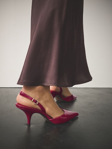 Next Slingpumps 'Forever Comfort' in Roze