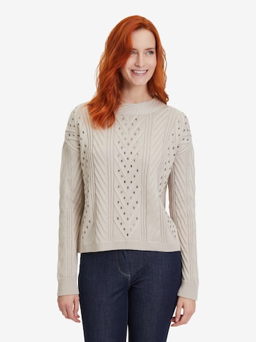 Pullover di Betty Barclay in beige: frontale