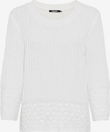 Olsen Sweater in White: front