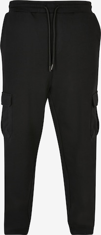 Pantalon cargo Urban Classics en noir : devant