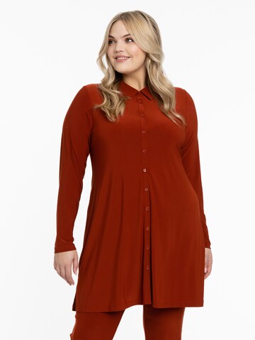 YOEK Bluse in Rot