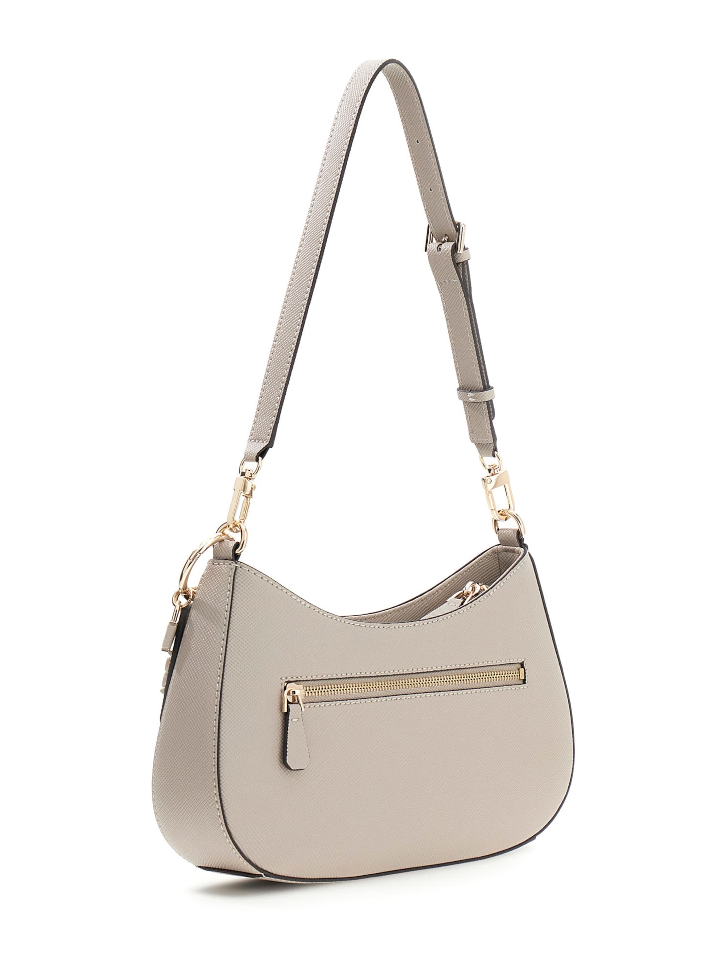 GUESS Torba za čez ramo 'Noelle II' | siva barva