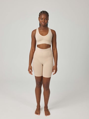 SNOCKS Shaping Pants in Beige