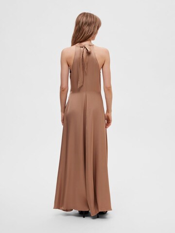 Robe SELECTED FEMME en marron