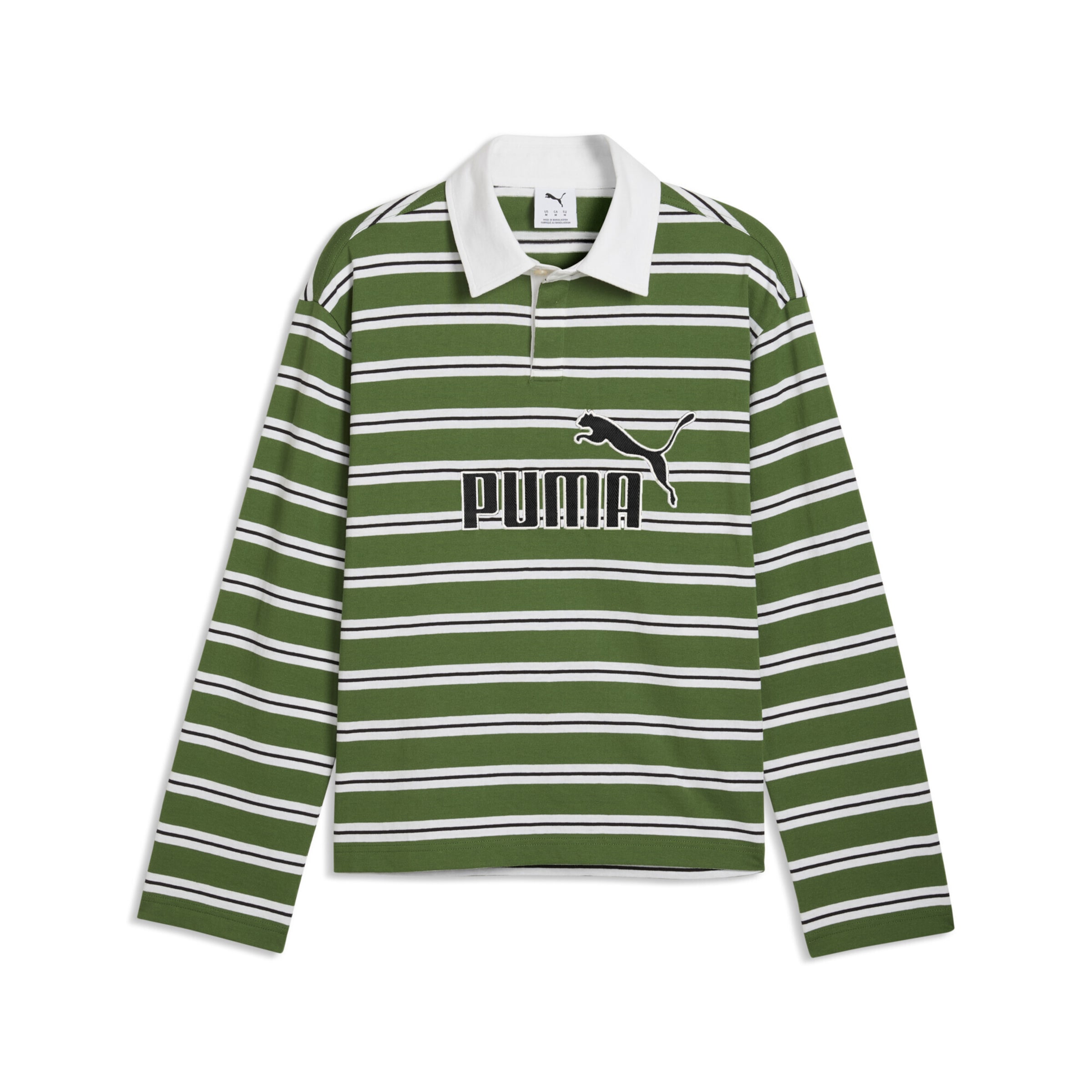 PUMA Performance shirt 'Essentials Elevated No. 1' in Green: front