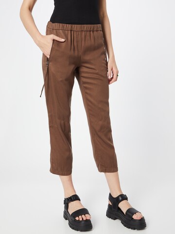 Regular Pantalon 'Morris' BRAX en marron : devant