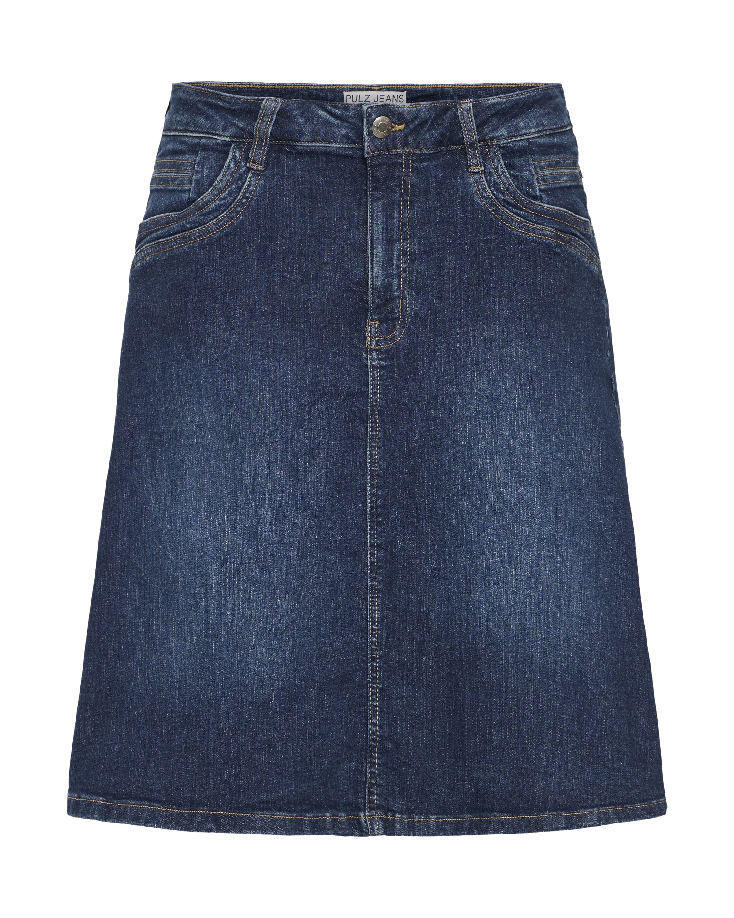 Pulz Rok 'PZKATJA' in Blauw: voorkant