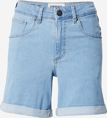 Urban Classics Regular Shorts in Blau: predná strana