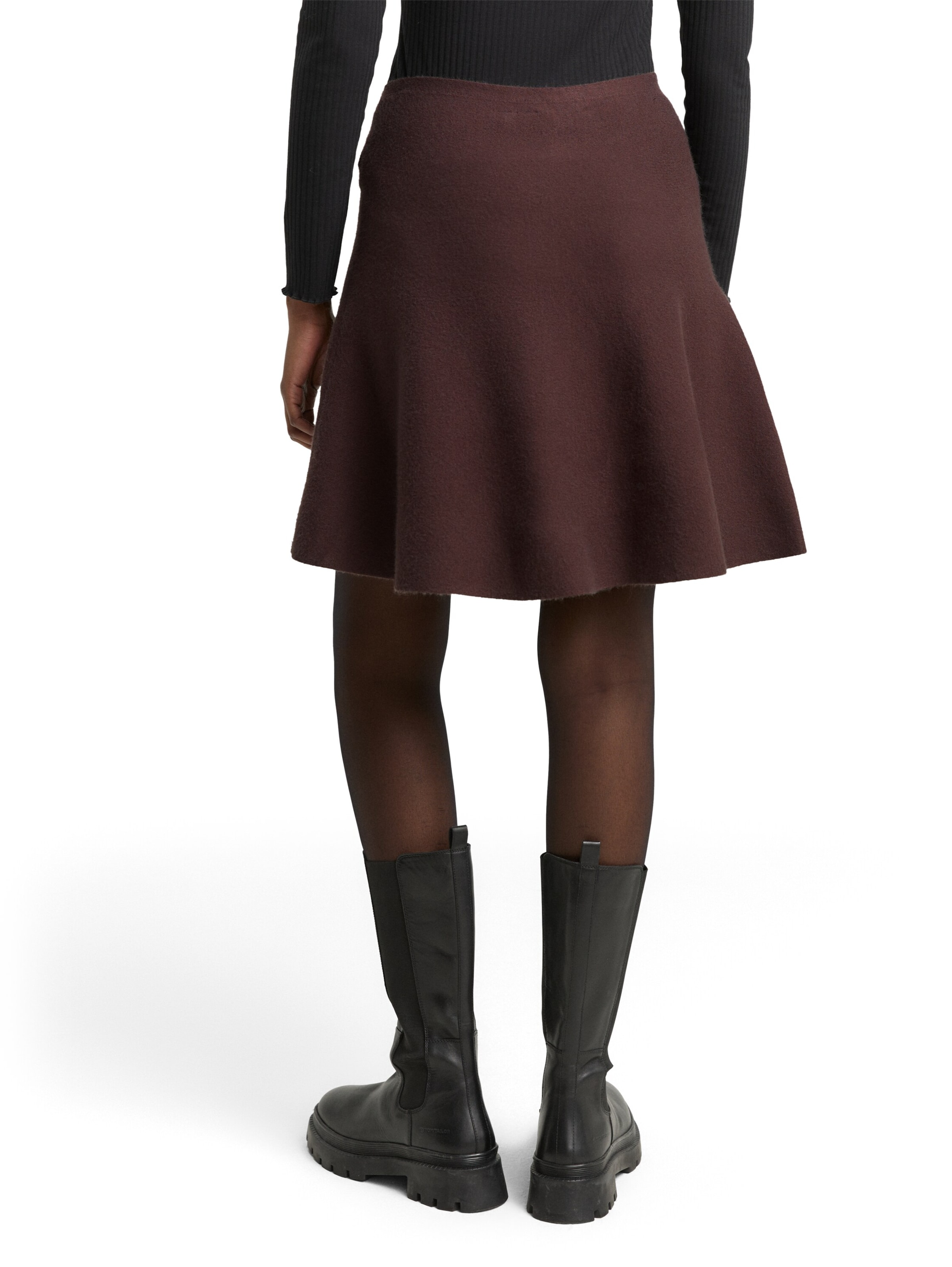 TOM TAILOR DENIM Юбка в Коричневый