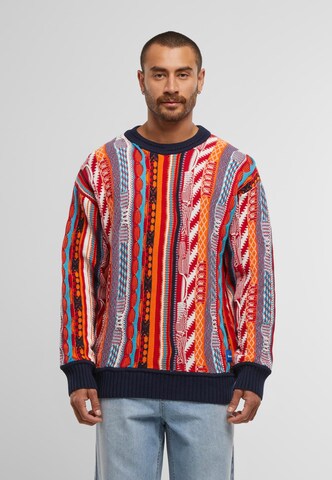 Carlo Colucci Pullover in Mischfarben: Vorderseite