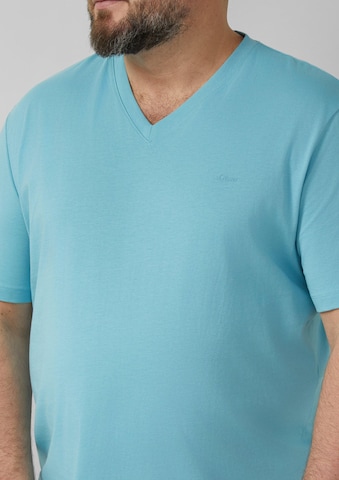 s.Oliver Shirt in Blauw