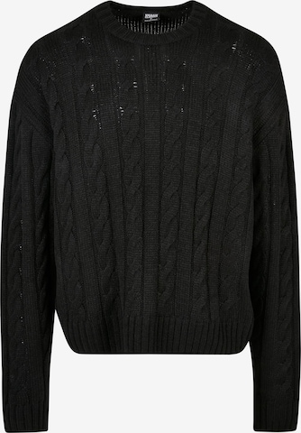 Pull-over Urban Classics en noir : devant