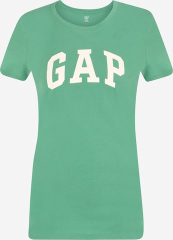 Gap Tall Тениска в зелено: отпред
