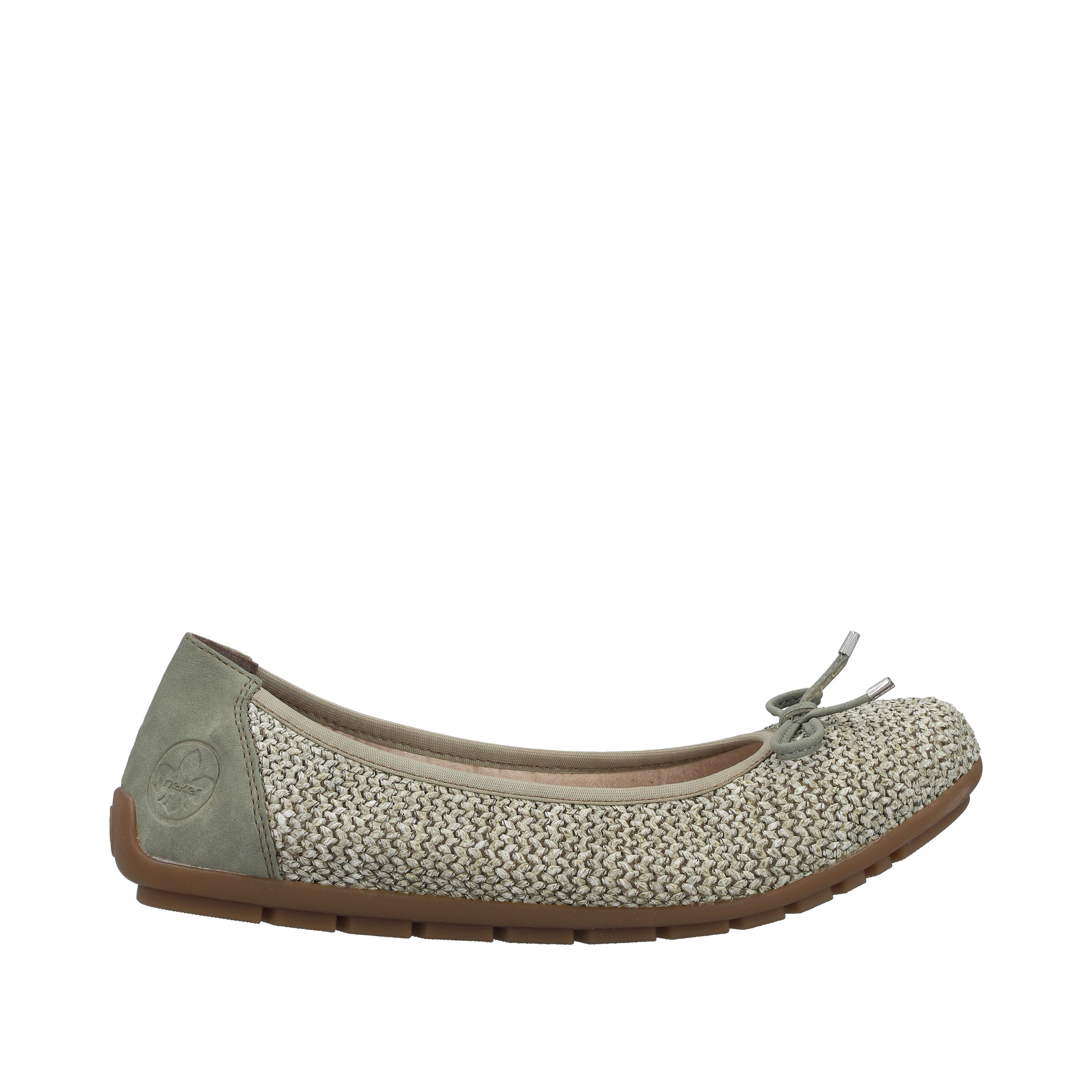 Ballerines '43850' Rieker en vert