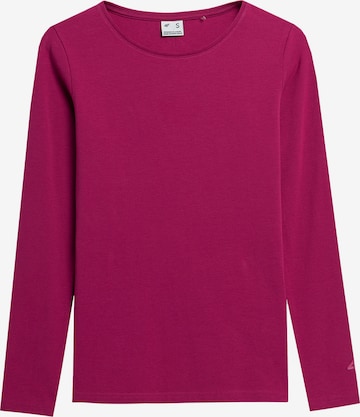 4F Sportshirt 'F167' in Pink: predná strana