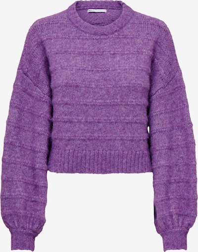 ONLY Pull-over 'Celina' en violet foncé, Vue avec produit