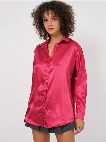 Bigdart Oversized shirt in Red: front