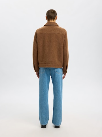 Giacca di mezza stagione di SELECTED in marrone