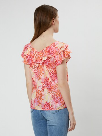 Influencer Blouse in Oranje