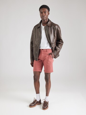 JACK & JONES Обычный Брюки-чинос 'JPSTFury' в Красный