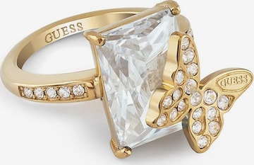 GUESS Ring 'Chrysalis' in Gold: front