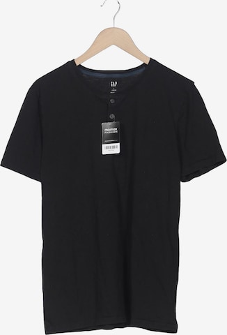 GAP T-Shirt L in Schwarz: Vorderseite