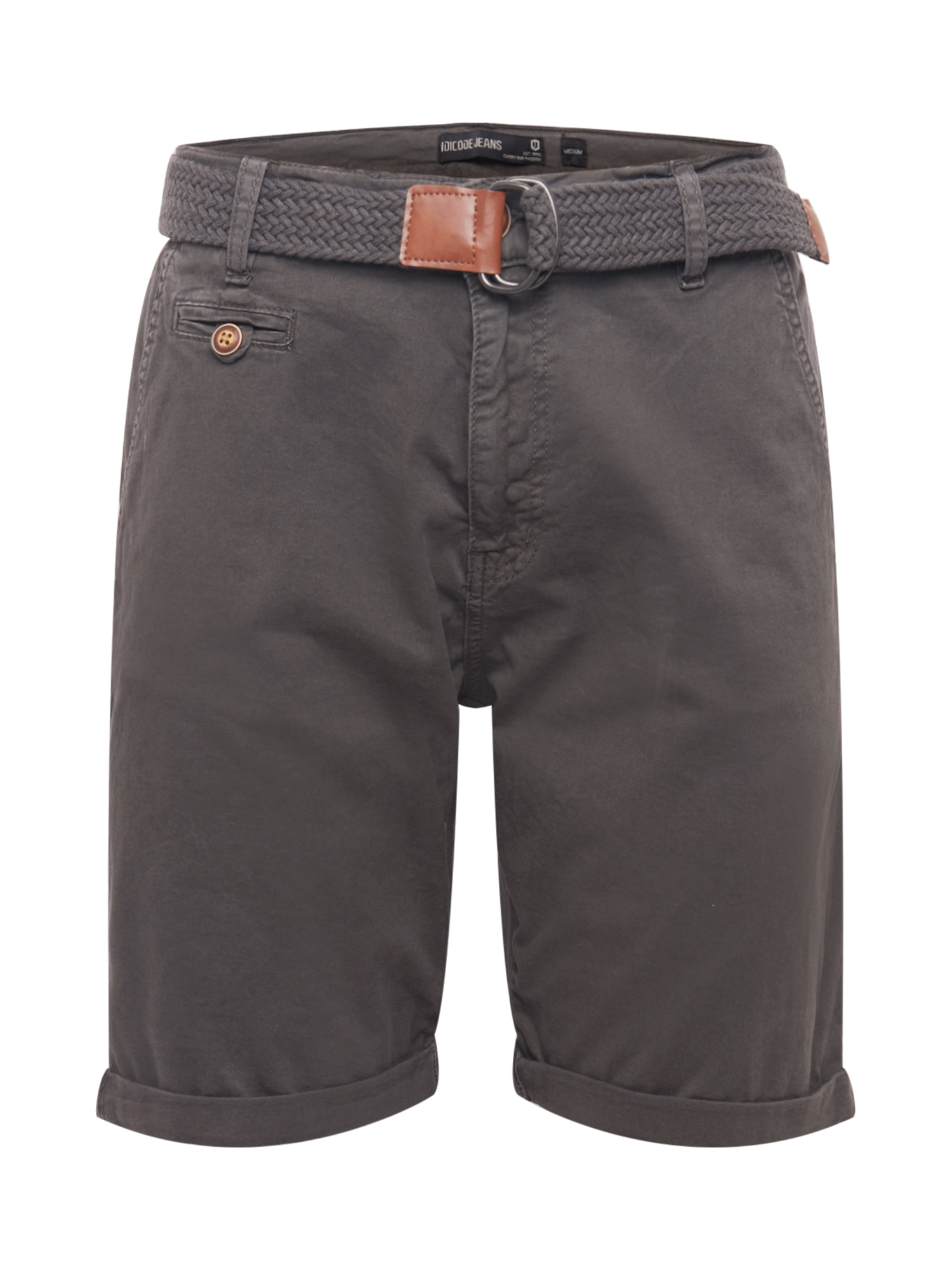 INDICODE JEANS Pantaloni Conor in Grigio 