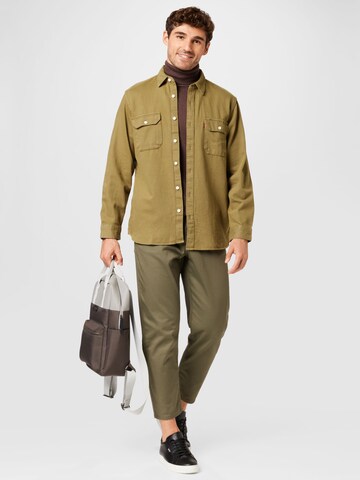 LEVI'S ® Comfort Fit Skjorte 'Jackson Worker' i grøn