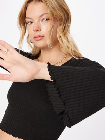 Monki Shirt in Schwarz
