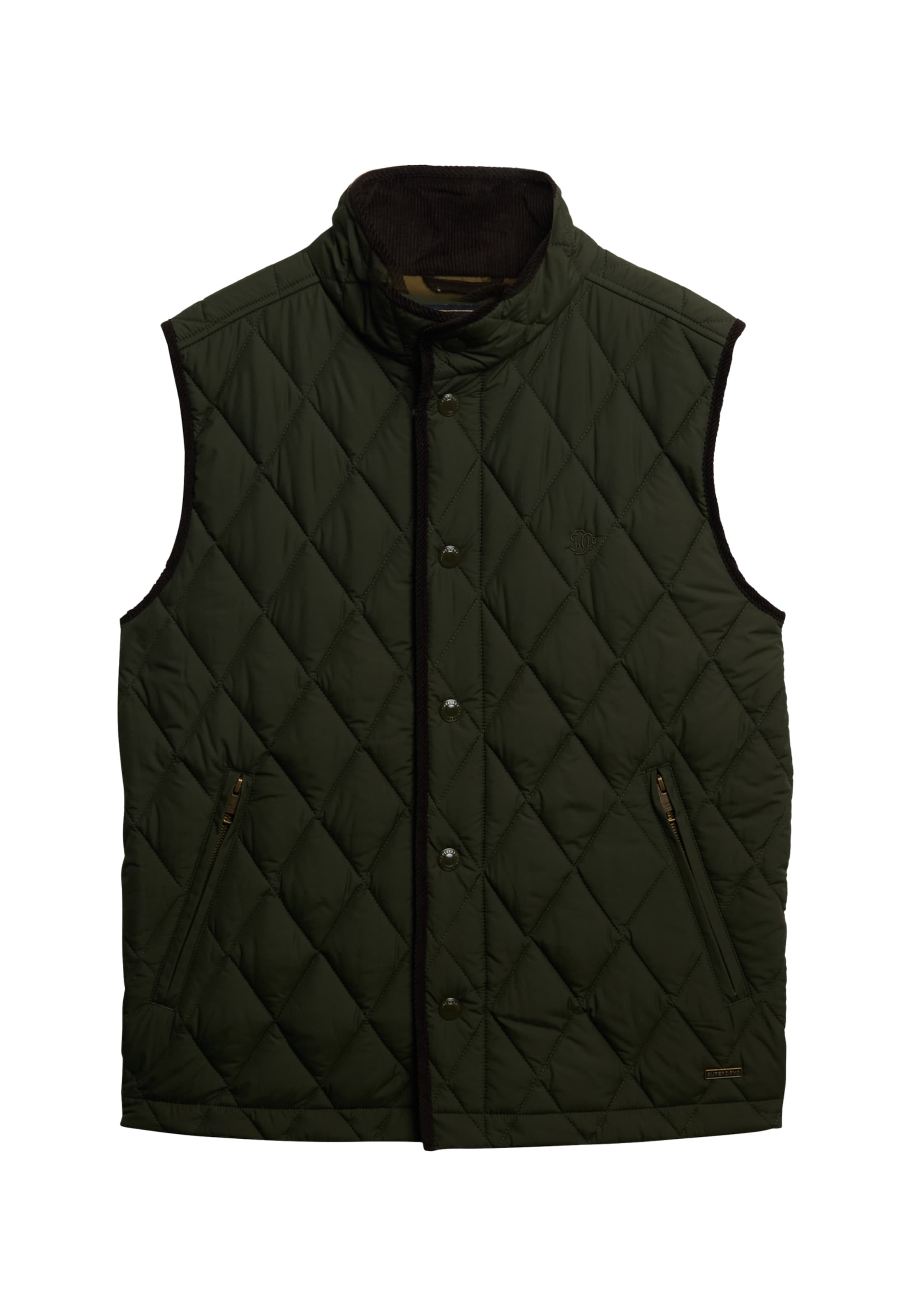 Superdry & Co Vest 'Estate' in Green: front