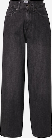 Urban Classics Wide leg Jeans in Zwart: voorkant