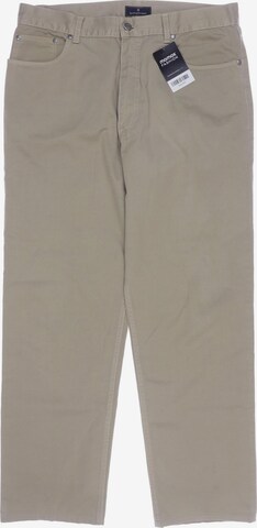 Ermenegildo Zegna Stoffhose 35 in Beige: predná strana