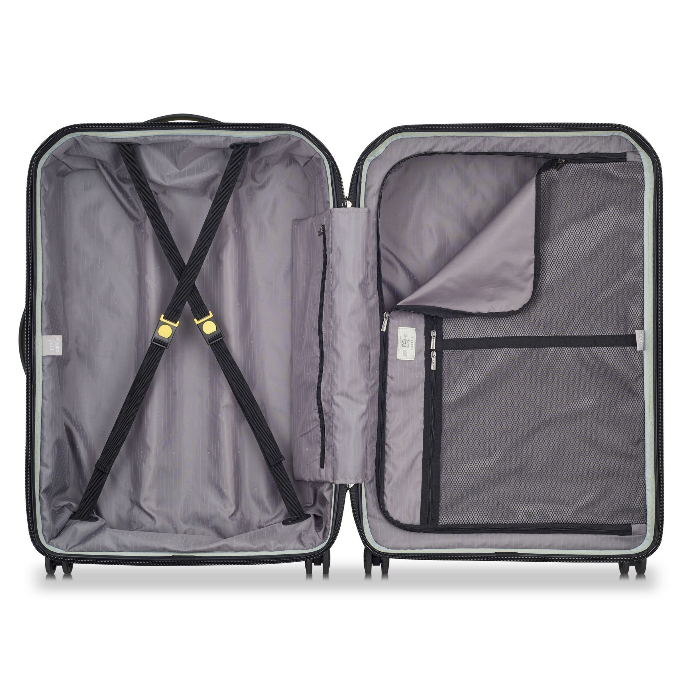 Delsey Paris Trolley 'Karat 2.0' in Geel