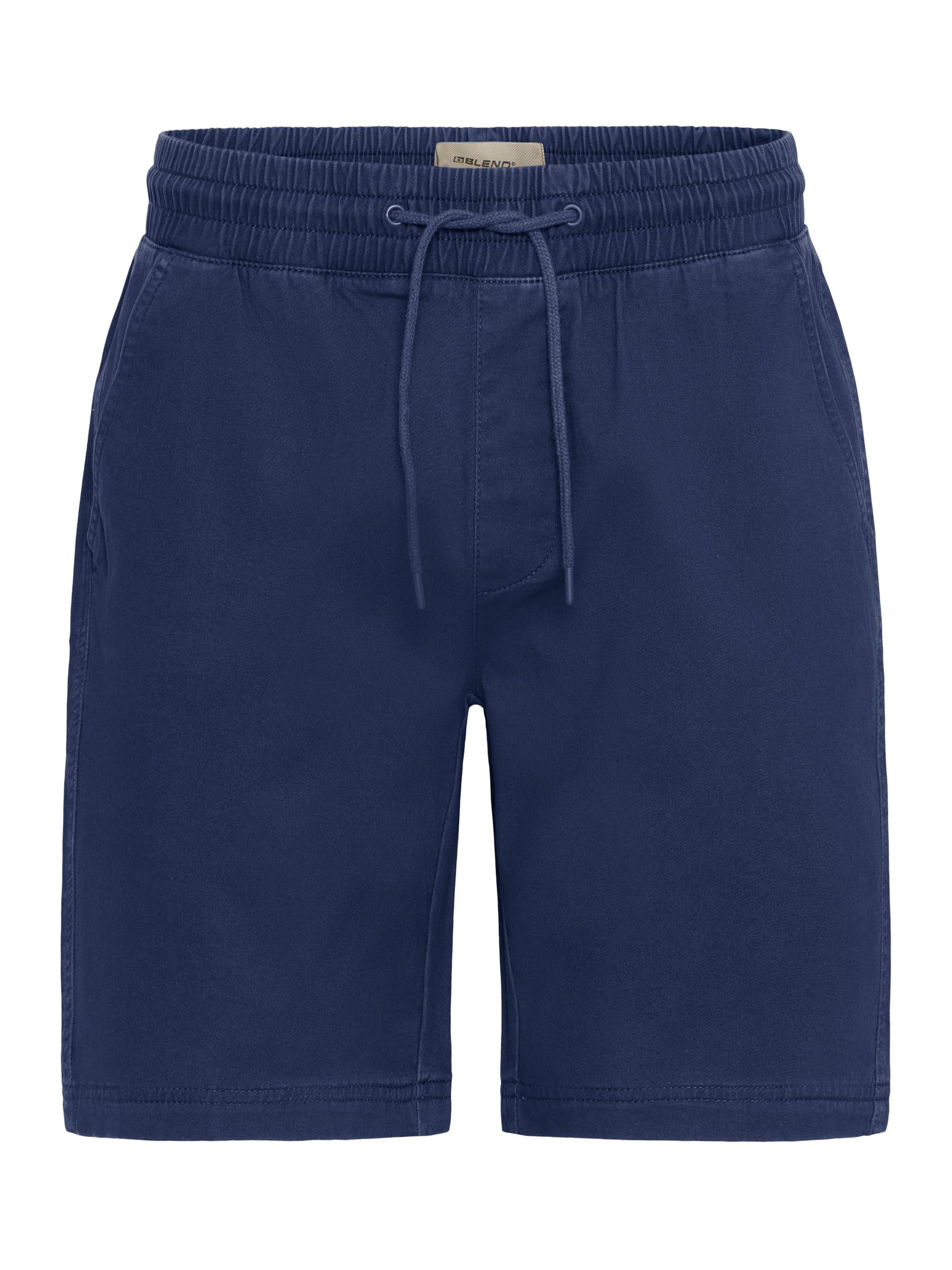 Pantalon chino 'BHEdnan' BLEND en bleu : devant