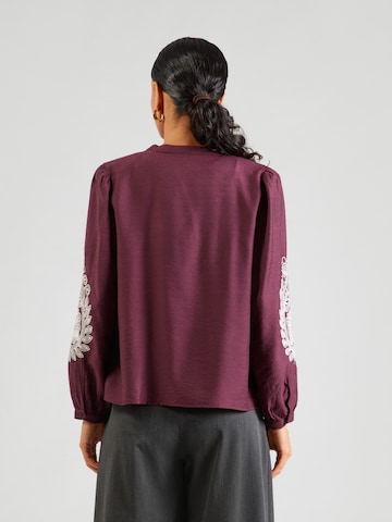 ONLY Bluse 'ONLKana' i rød