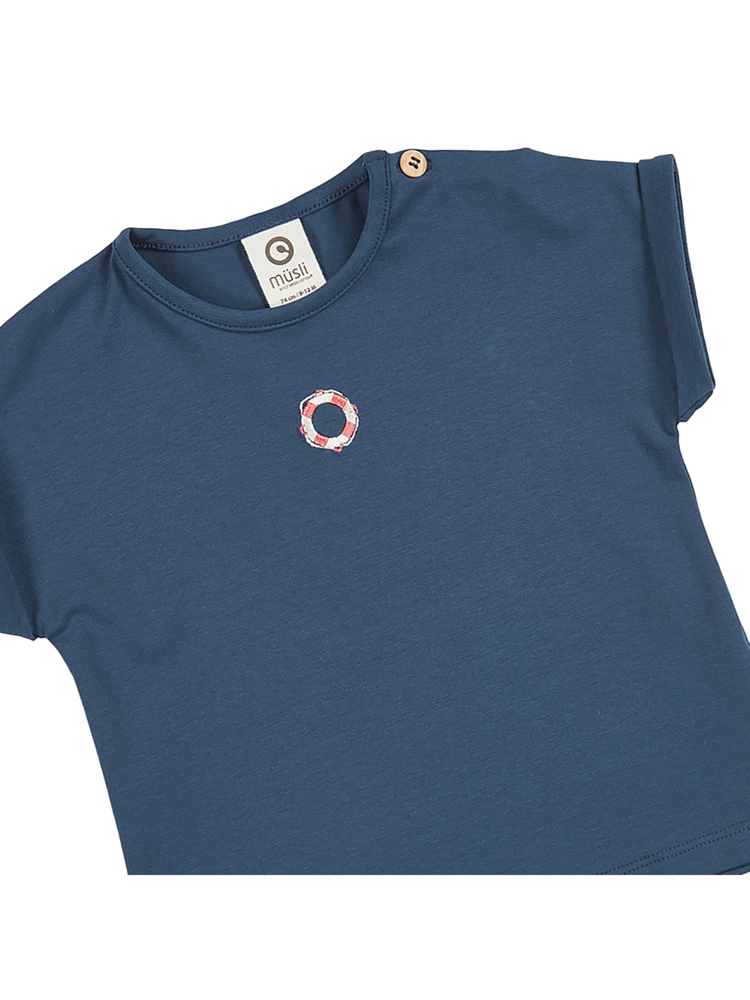 Müsli by GREEN COTTON T-Shirt= in Blau