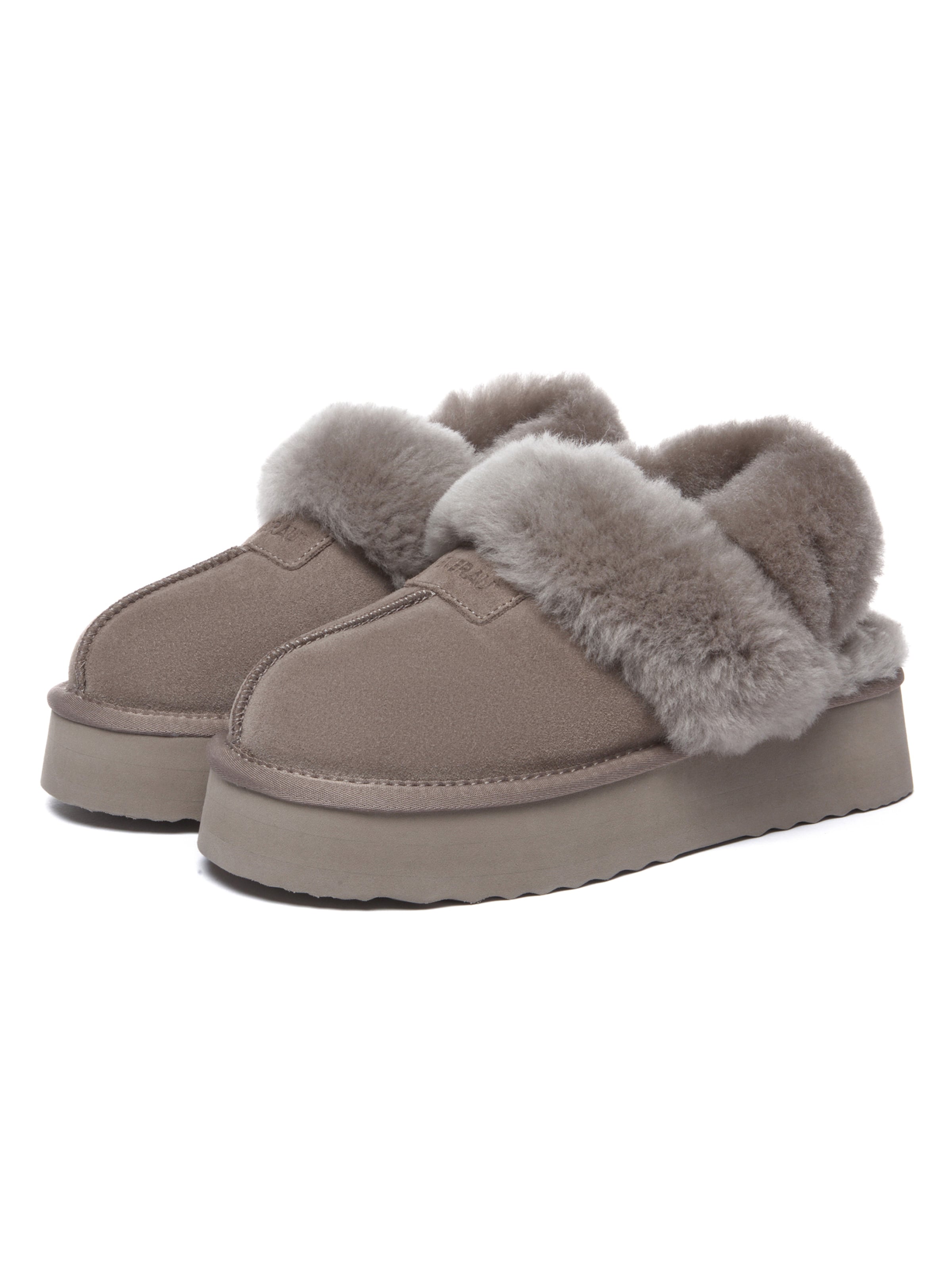 Everau Παντόφλα 'Fantail' σε γκρι: μπροστά