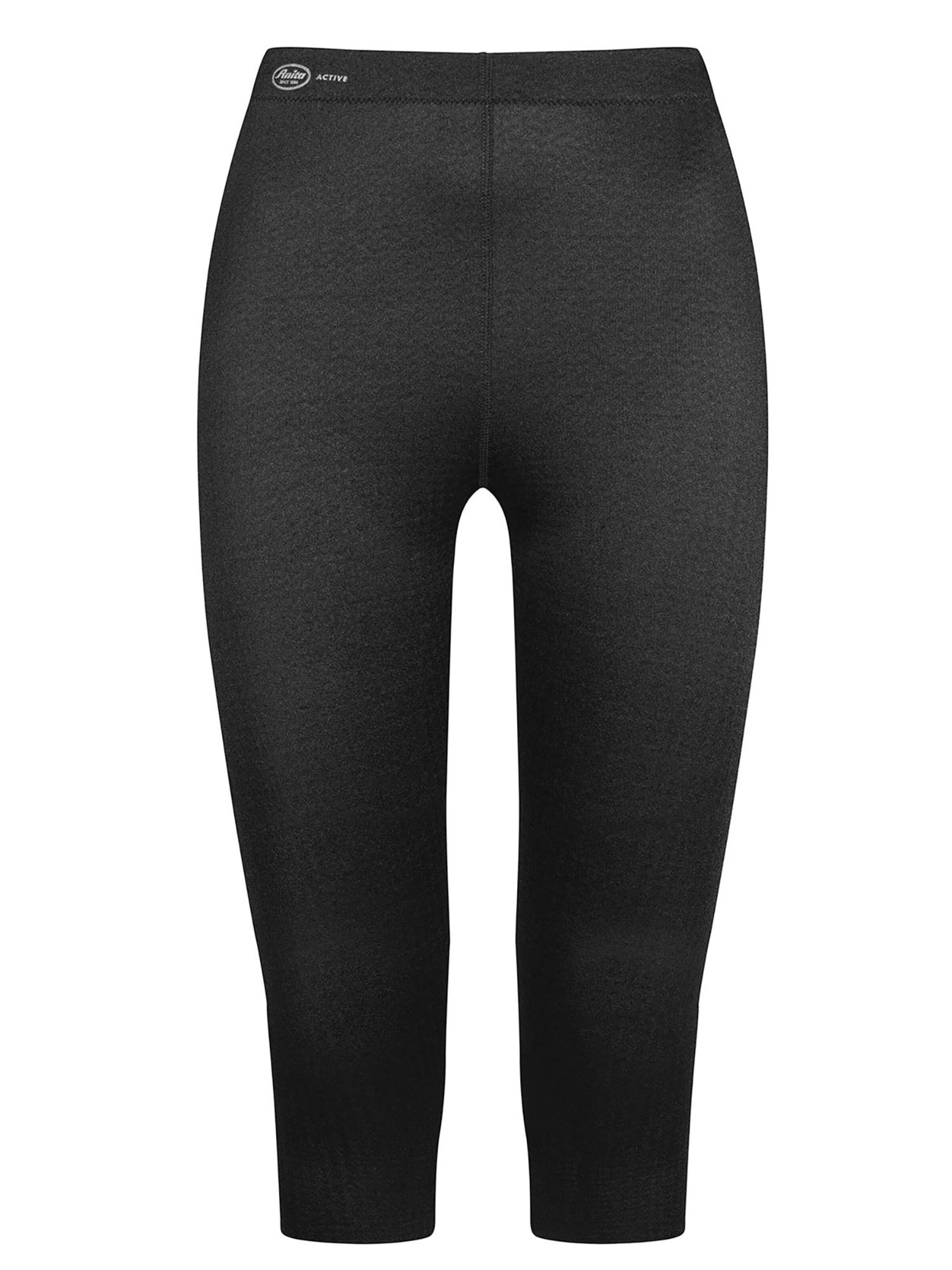 ANITA Skinny Workout Pants 'Sport tights massage' in Black: front