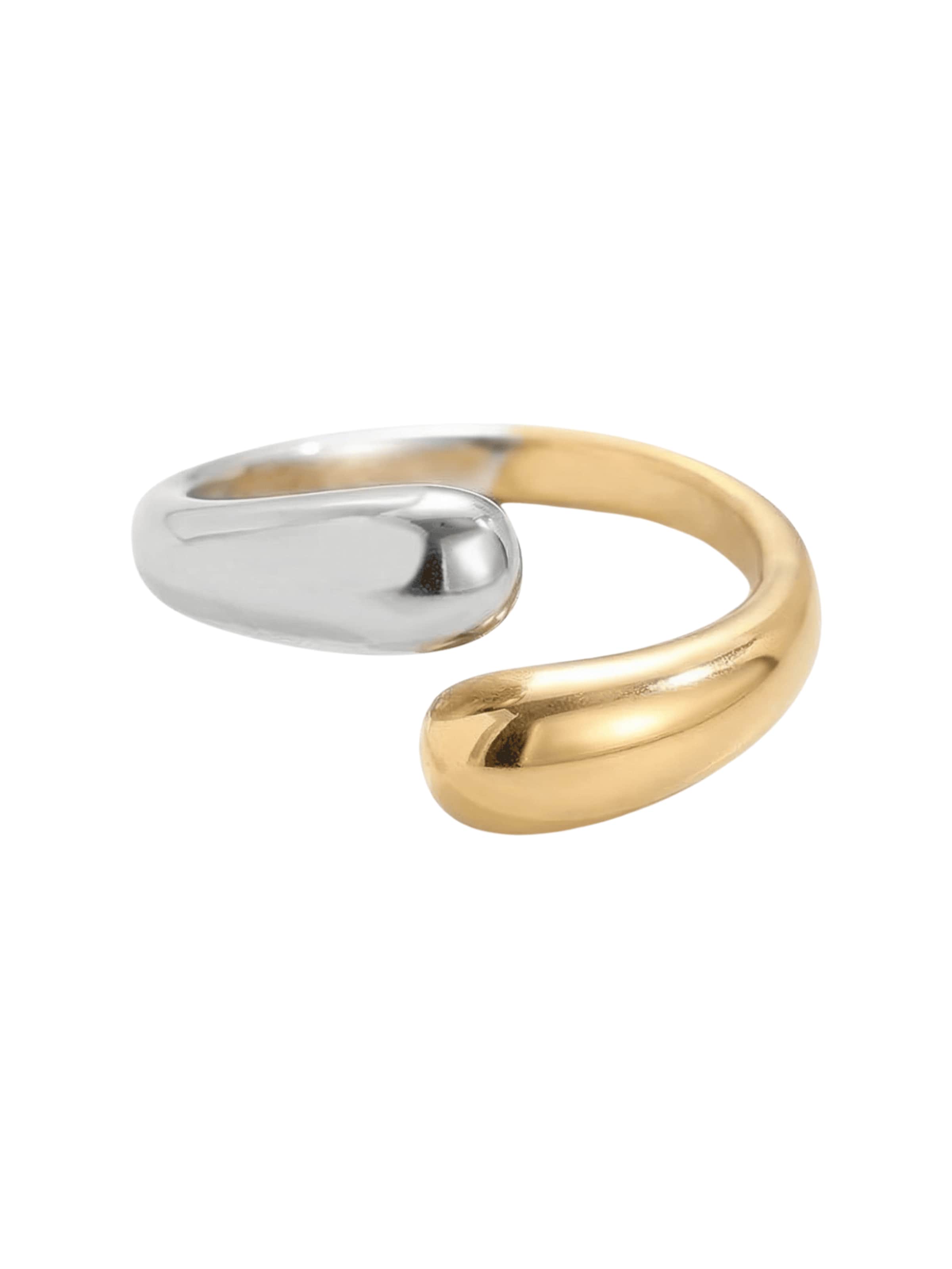 lePelou Ring 'OREA'‌‌‌‌‌‌‌‌‌ in Gelb: Vorderseite