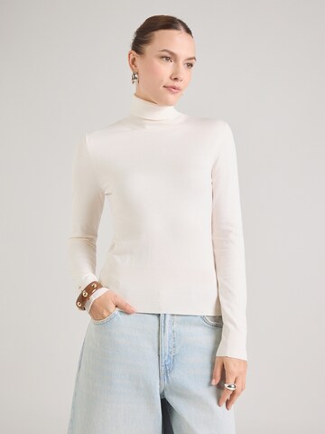 Morgan Пуловер 'Floria' в бежово: отпред