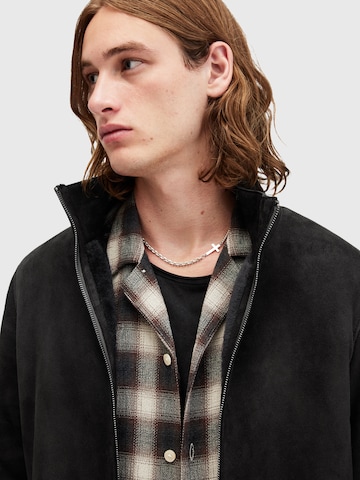 AllSaints Between-Seasons Coat in Black