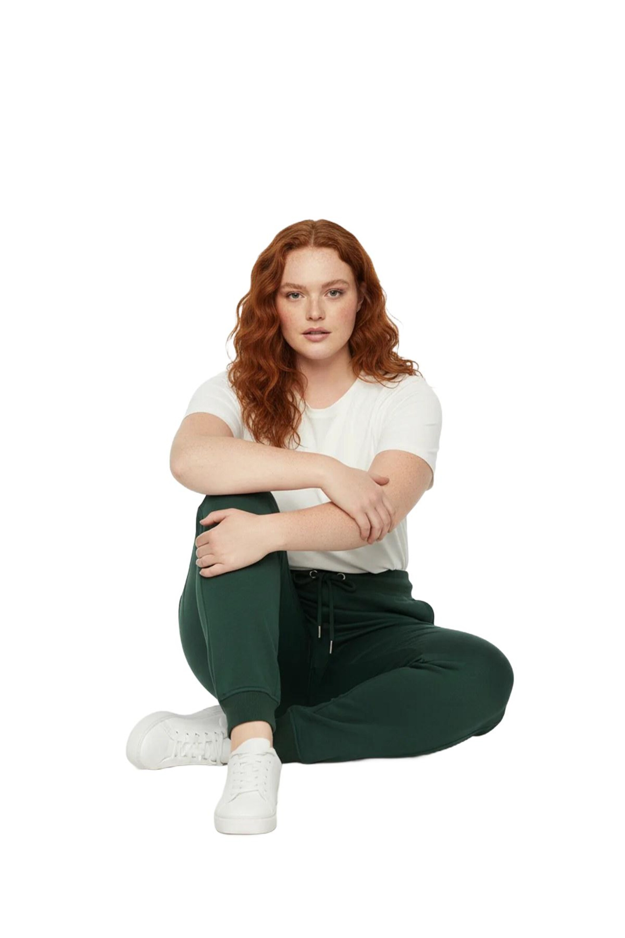 Shape Of You Regular Hose in Grün